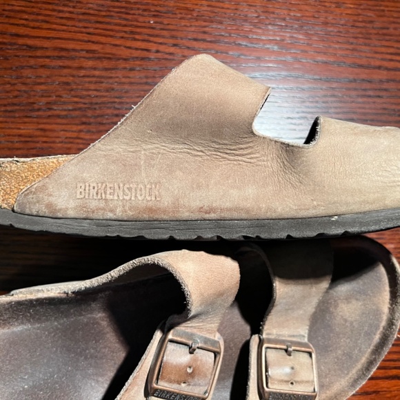 Birkenstock leather mens sandals size 10 main image 5